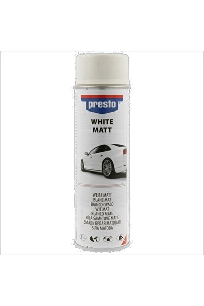 Presto Spray vopsea auto 501784EUA, alb mat, 500 ml