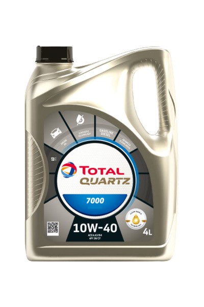 TOTAL Ulei motor Quartz 7000 10W40 216676, volum 4 litri, ACEA A3/B4, sintetic