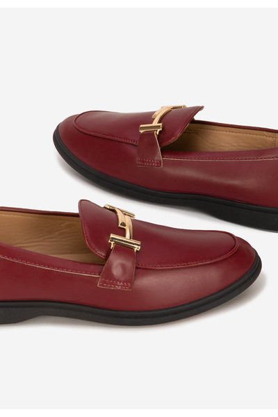 B T Shoes Mocasini barbati Felippe grena