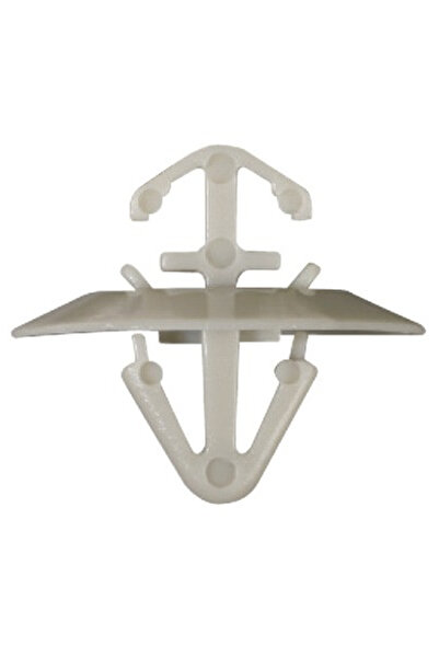 JBM Set 50 clipsuri auto 00728, din plastic, gri