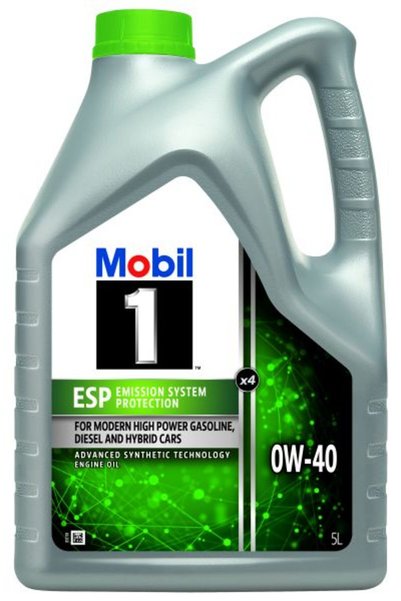 Mobil Ulei de motor 1 ESP X4 0W40, volum 5 litri, sintetic