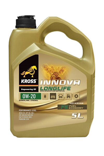 KROSS Ulei de motor INNOVA LONGLIFE 0W20 SN01321-KS-53661, volum 5 litri, sin...