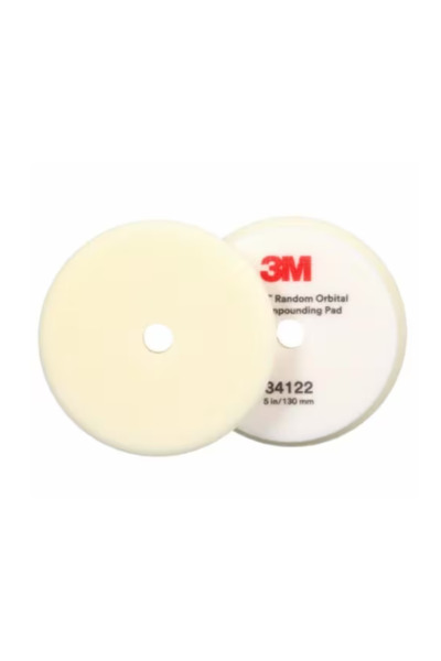 3M Burete dur pentru polish abraziv Perfect-It 34122, 130 mm, alb