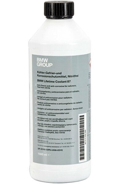 BMW Antigel concentrat tip LC-87 83515A6CDD7, volum 1.5 litri, albastru