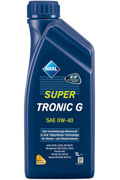 Aral Ulei de motor SuperTronic G 0W40 15A8AE, volum 1 litru, sintetic
