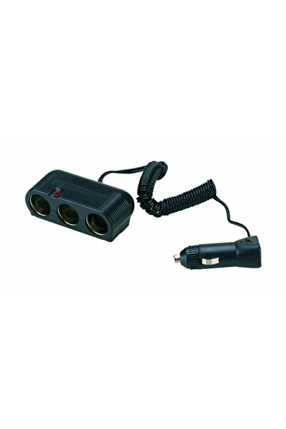 Bottari Priza auto, cu prelungitor, Three Sockets 30072BT, iesire 3 x prize b...