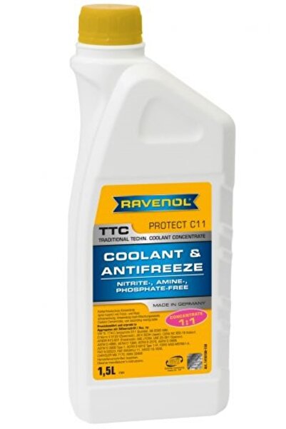 RAVENOL Antigel TTC Concentrat Protect C11 1410100-150, 1.5 litri, concentrat