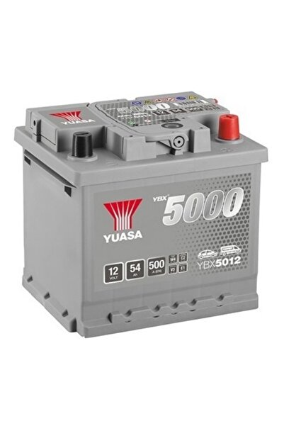 Yuasa Baterie auto YBX 5000 Silver YBX5012, 12 V, 54 Ah, 500 A, 207x175x190 m...