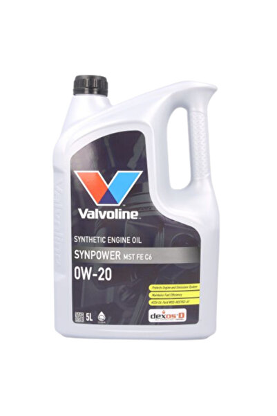 Valvoline Ulei de motor SYNPOWER MST FE C6 0W20 V020SPMSTFEC6/5, volum 5 litr...