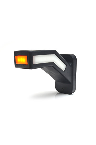 WAS Lampa gabarit LED, cu brat, 1167P W168.2, 12V-24V, pozitie, alb / rosu / ...