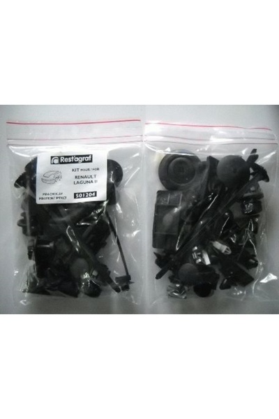 RESTAGRAF Set clipsuri montaj usa A517001, plastic, pentru Audi A3, 2003-
