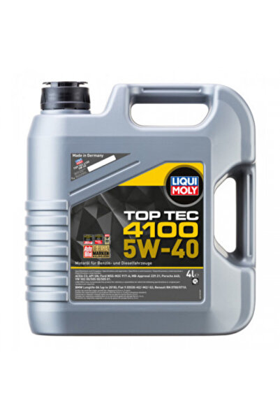 Liqui Moly Ulei de motor Top Tec 4100 5W40 2195, volum 4 litri, sintetic