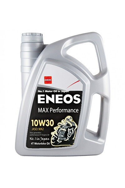 ENEOS Ulei de motor 4T MAX Performance 10W30 E.MP10W30/4, volum 4 litri, sint...