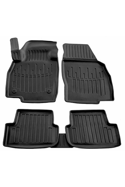 Umbrella Set covorase auto din cauciuc 106044, negru, pentru Volkswagen T-Cro...
