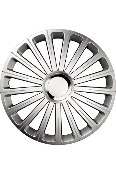 PETEX Set 4 capace roti Radical Pro RB535116, plastic ABS, 16 inch, argintiu,...