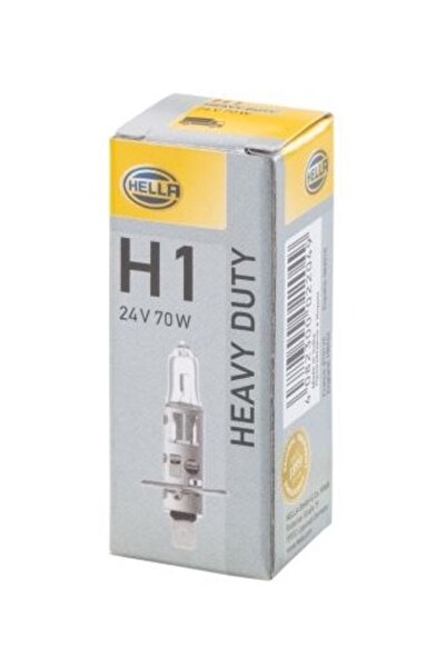 Hella Bec far faza lunga 8GH 002 089-251, H1, 24V, 70W, P14,5s, halogen