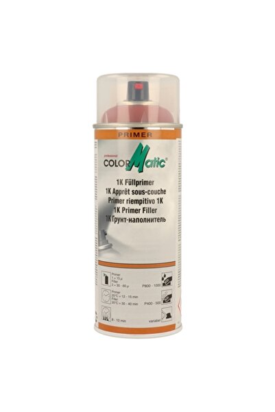 ColorMatic Spray grund 1K Primer Filler Red HG8 856549, rosu, 400 ml
