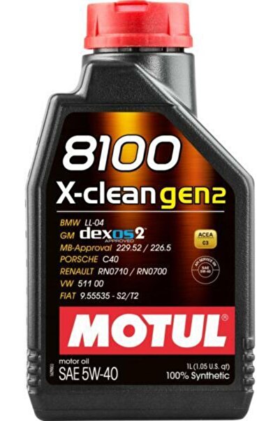 Motul Ulei de motor 8100 X-CLEAN GEN2 5W40, volum 1 litru, sintetic