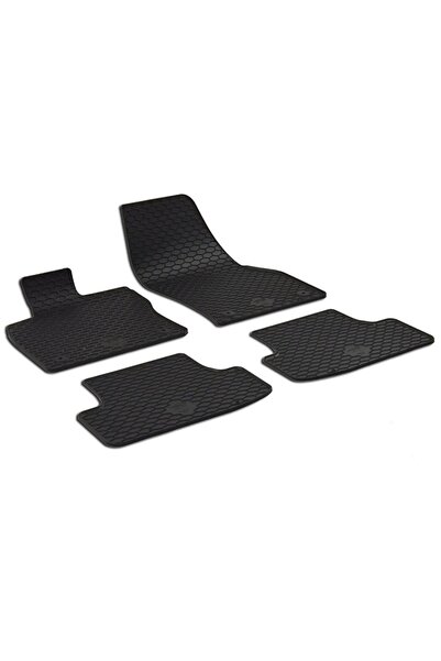 Umbrella Set covorase auto din cauciuc SBR 109559, negru, pentru Volkswagen T...
