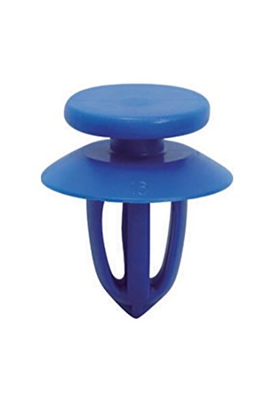 RESTAGRAF Set 12 clipsuri auto 12441, 7.4 x 0.8 x 20 mm, plastic, albastru