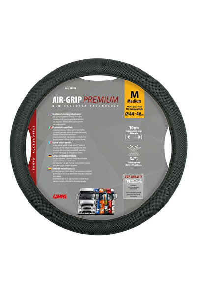 Lampa Husa pentru volan de camion Air Grip LAM98918, din material textil, dia...