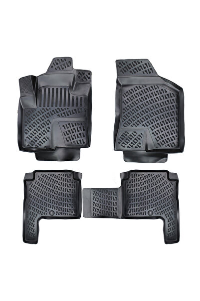 Umbrella Set covorase auto din cauciuc 58429, pentru Hyundai Santa Fe II 2006...