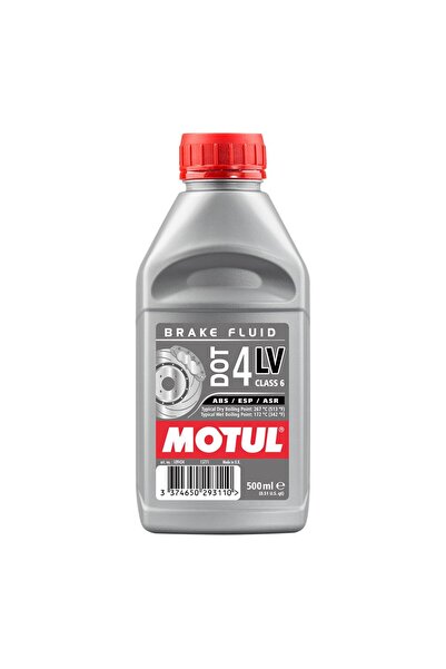 Motul Lichid de frână DOT4 LV, Clasa ISO 6, volum 0.5 litri, sintetic