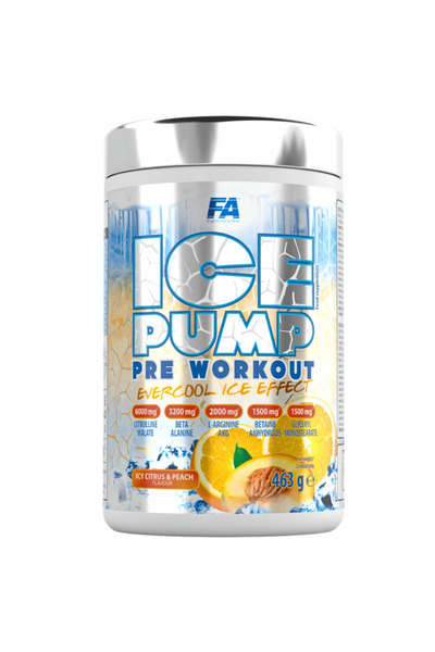 Fa Evercool Ice Pump 463 Gr Citrus Peach Aromalı 25 Servis Şekersiz