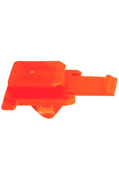 RESTAGRAF Set 6 clipsuri auto 12368, din plastic, portocaliu