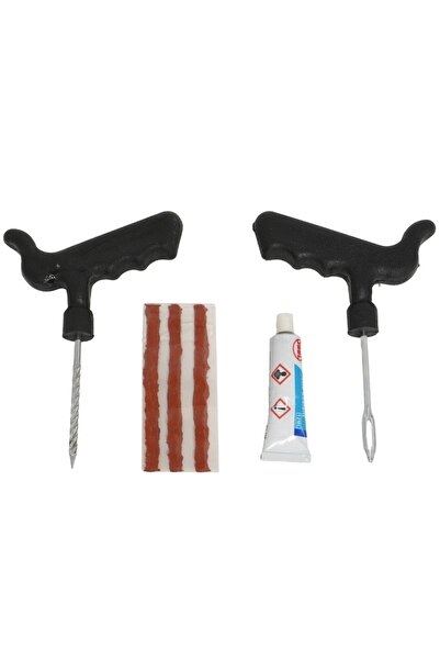 ALCA Kit pentru reparatie pene 563600, pentru reparatii rapide, snur, pasta a...