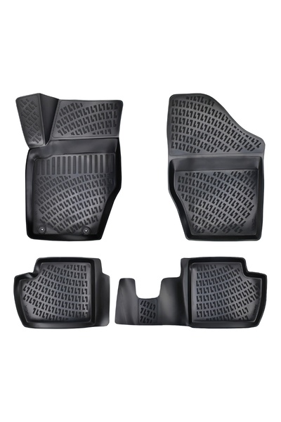 Umbrella Set covorase auto din cauciuc, 59565, pentru Peugeot 308 I 2008-2013