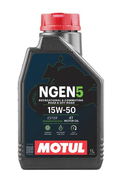 Motul Ulei motor moto NGEN 5 15W50 4T 111833, volum 1 litru, sintetic
