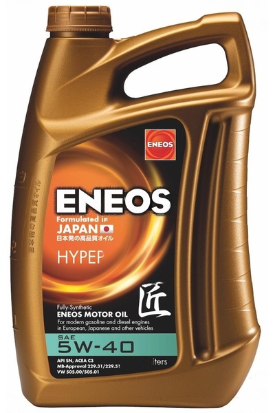 ENEOS Ulei de motor HYPER 5W40 E.H5W40/4, volum 4 litri, sintetic