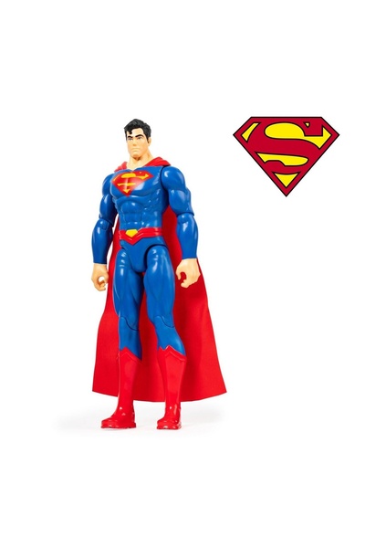OEM Superman Figură de Acțiune 30cm Spin Master, 11 Articulații Mobile, Unive...
