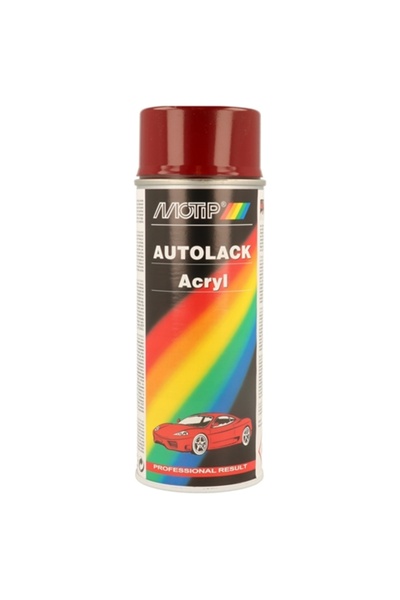 Motip Spray vopsea retus auto KOMPAKT AUTOLACK Acryl 41210, culoare rosu GL, ...