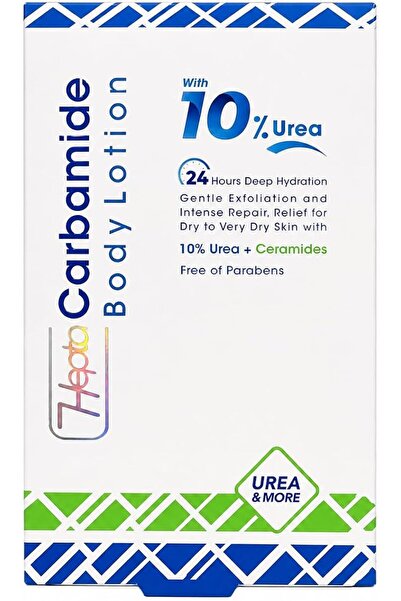 hepta Carbamide Body Lotion with 10% Urea and Ceramides, 24-Hour Deep Hydrati...
