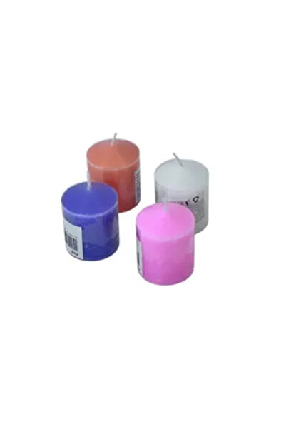 Generic Brand Lumânare cilindrică mică din parafină – Ideală pentru decor int...