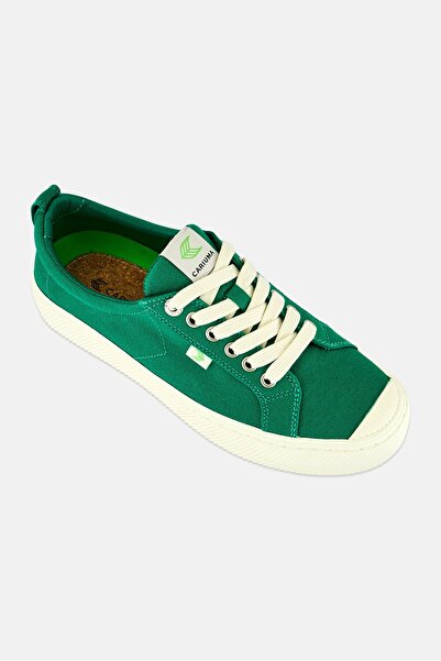 Cariuma Men OCA Low Lace Up Sneakers, Green