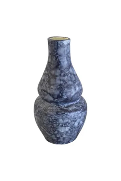 Generic Brand Vază Decorativă Paris Mare, Design Elegant cu Efect Marmorat, p...