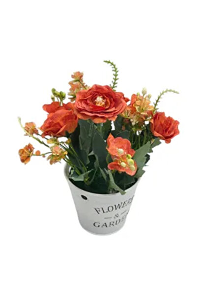 Generic Brand Ghiveci Decorativ cu Flori Artificiale 10 x 24 cm – Aranjament ...
