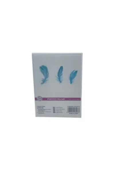Generic Brand Cadru Foto Transparent din Plastic 12.8×9 cm – Design Modern, D...