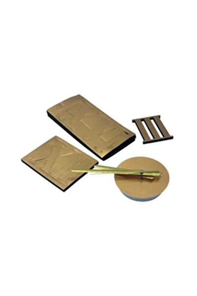 Generic Brand Направи си сам 3D стенен часовник с римски цифри – регулируем д...