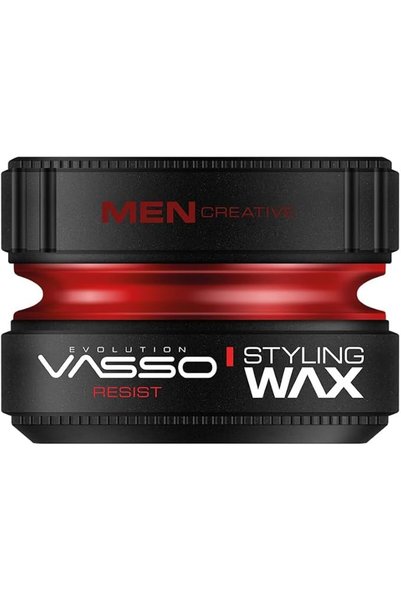 VASSO جل تصفيف الشعر برو-أكوا ريزيست على أساس مائي، أحمر، عبوة واحدة