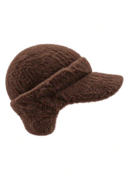 Givoria Women's Winter Soft Hat with Earflaps and Ear Muffs