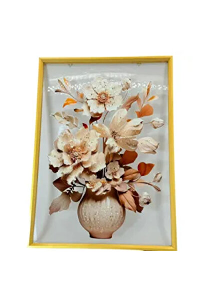 Generic Brand Tablou Decorativ Floral 3D – Design Elegant, Accesoriu de Peret...