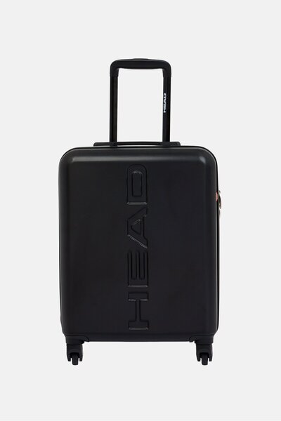 Head 20 Inch Hardshell Cabin Spinner Luggage, Black