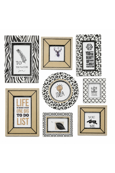 Generic Brand Autocolant Decorativ de Perete 48 × 48 cm, Design Modern, Autoa...