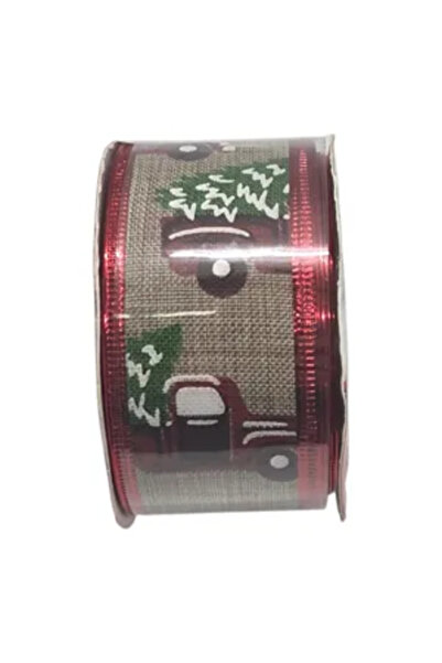Generic Brand Christmas Decorative Ribbon, 3.8 cm x 2.7 m, for Christmas Tree...