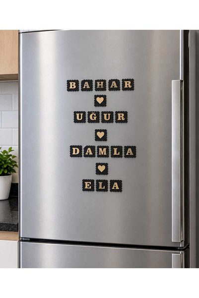 HeiN Magnet Pleksi Harfler Istedigin Kelimeyi Yaz 40 Harf