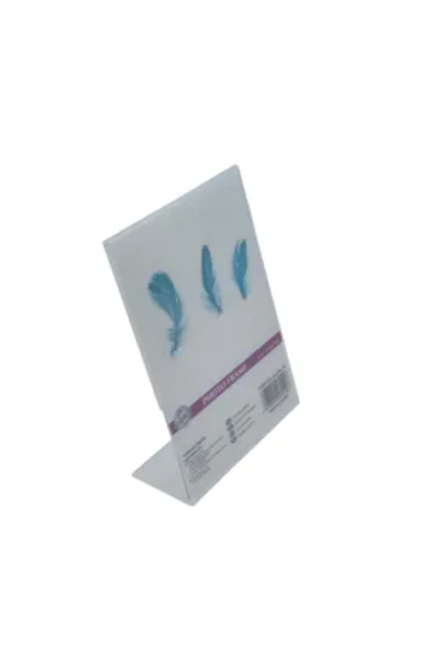 Generic Brand Cadru foto din plastic transparent 12.8×9 cm – ideal pentru bir...